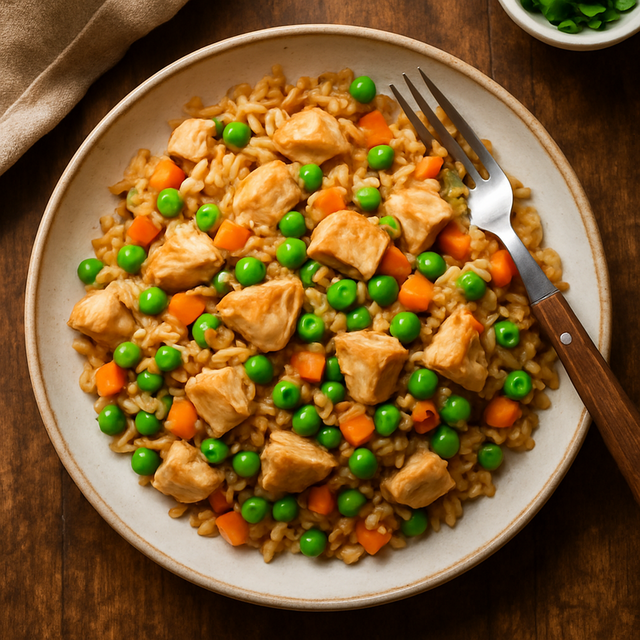 Crockpot Chicken Fried Rice - delicious Canadian chicken recipe