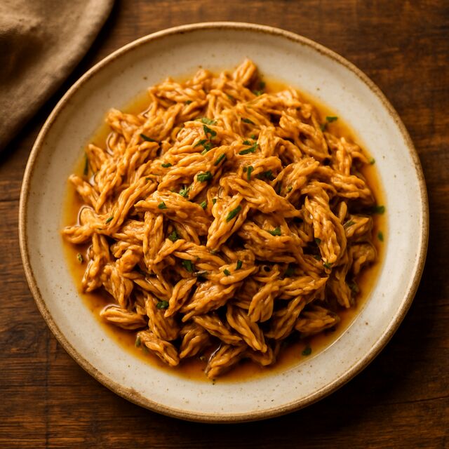 Crockpot Shredded Chicken Breast - delicious Canadian chicken recipe